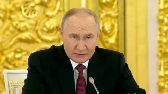 شواهد حمله به اقامتگاه پوتین +فیلم