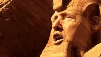 کاخ سفید فرعونی ترامپ + تصاویر