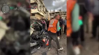 لحظه ترور فرمانده حماس توسط رژیم اسرائیل