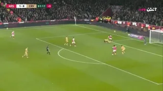 خلاصه بازی آرسنال 1 (8) - کریستال پالاس 1 (7)