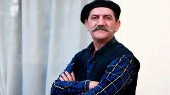 کلنگ‌زنی حمید جبلی در مراسم احداث سالن تئاتر