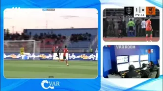 شاهکار موعود بنیادی‌فر: با VAR دید اما به ضرر پرسپولیس اعلام پنالتی نکرد!