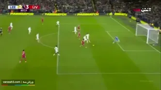 گل سوم لیورپول به لیدز+ ویدئو