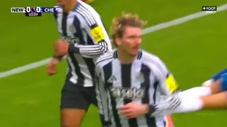 ویدئو: گل اول نیوکاسل به چلسی در دقیقه 4