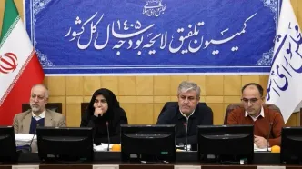 کلیات لایحه بودجه ۱۴۰۵ در کمیسیون تلفیق رد شد