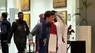 ویدئو: ورود کاروان پاری سن ژرمن به قطر برای فینال جام بین قاره‌ای مقابل فلامینگو