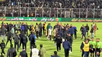 درگیری لفظی ساپینتو و رحمتی پس از تساوی جنجالی خیبر و استقلال