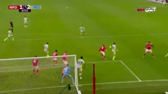 گل دوم منچسترسیتی به ناتینگهام‌فارست را ببیند + ویدیو