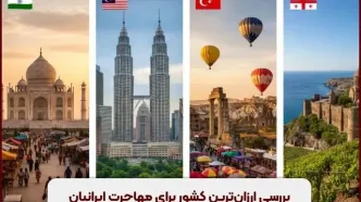 بررسی ارزان ترین کشور برای مهاجرت ایرانیان