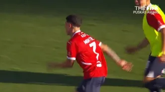 ویدئو: گل برنده جایزه پوشکاش فیفا ۲۰۲۵‏