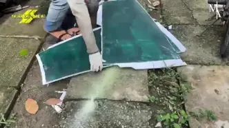 مراحل دیدنی ساخت یک قایق موتوری شبیه بشقاب پرنده در ویتنام