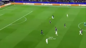 ویدیو| گل اول فرانکفورت به بارسلونا توسط انسگر کناف