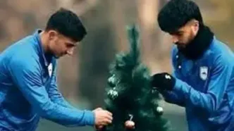 کار قشنگ باشگاه چادرملو به مناسب سال جدید میلادی/ویدیو