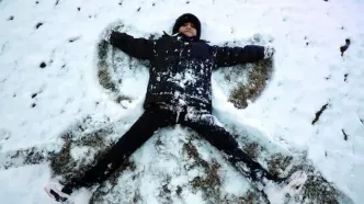 تصاویر؛ بارش برف پاییزی در اهر