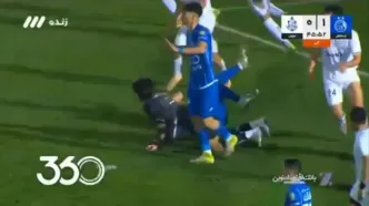 کارشناسی داوری دیدار استقلال - ملوان: دو پنالتی و دو امتیاز سوخت!