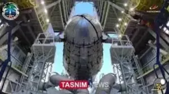 لحظه حرکت ماهواره‌های ایران به‌سوی سکوی پرتاب در روسیه +فیلم