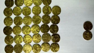 ۳۷ سکه ساسانی در اسدآباد کشف شد