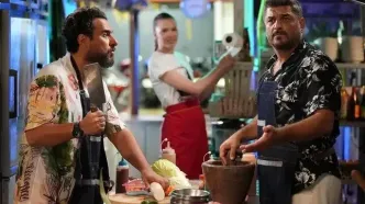 سام درخشانی و محسن کیایی در «جزیره جیمز باند»