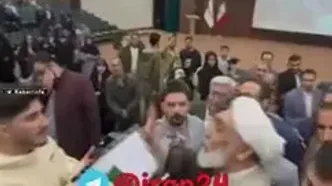 درگیری پورمحمدی با دانشجویان در روز دانشجو!