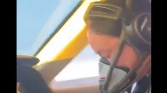 وضعیت ترسناک وقتی شیشه کابین خلبان می‌شکند!