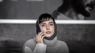 چهره پاییزی نورا محقق بازیگر نقش آوا در سریال شغال