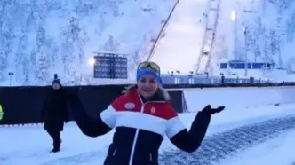 ماجراجویی دختر ایرانی در نزدیکی قطب شمال