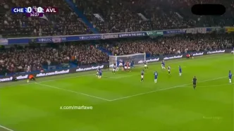 ویدیو: گل اول چلسی به استون ویلا توسط پدرو