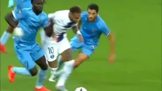 ویدئو: دریبل‌های نیمار که نفس‌ها را حسب کرد