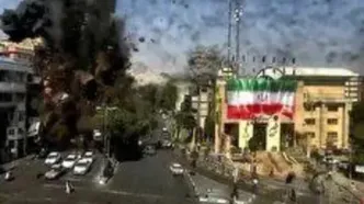 ویدیوی باکیفیت از لحظه حمله اسرائیل به میدان تجریش/ ویدئو