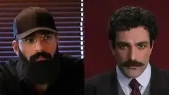 تغییر چهره حمید صفت رپر مشهور در نقش اصلان در بامداد خمار