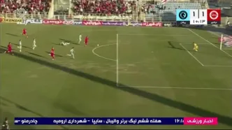 ویدیو | فرار امیرحسین حسین زاده در قلب دفاع پیکان/ گل اول تراکتور به پیکان