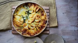 شام امشب با من: گراتن اسفناج؛ یک غذای شیک و مقوی برای سفره‌های شما