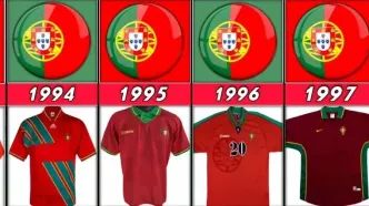 ویدئو: رونمایی از پیراهن جدید پرتغال برای جام جهانی 2026