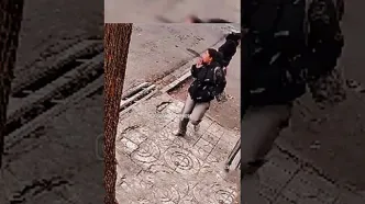 لحظه هولناک سرقت گوشی آیفون در جنوب تهران