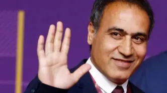 یک ایرانی دیگر در مراسم قرعه‌کشی جام جهانی!