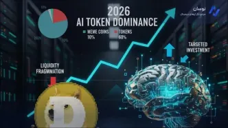 آینده توکن‌های هوش مصنوعی؛ چرا ۲۰۲۶ سال سقوط میم‌کوین‌هاست؟
