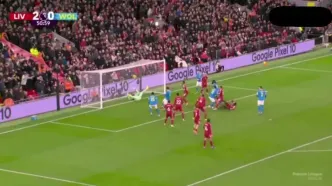 ویدیو: گل اول ولورهمپتون به لیورپول توسط سانتیاگو بوئنو