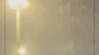 هم‌اکنون: بارش سنگین برف شبانه در جاده چالوس