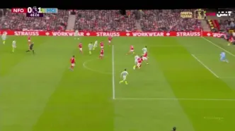 گل اول منچسترسیتی به ناتینگهام‌فارست را ببینید + ویدیو