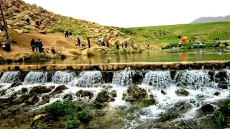 سرچشمه کارون و زاینده‌رود زیر بارش‌های شدید زنده شد