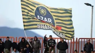 هواداران شمس‌آذر، تراکتوری‌ها را ادب کردند!