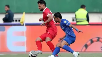 آمار و ارقام نیمه اول دیدار پرسپولیس - استقلال (عکس)