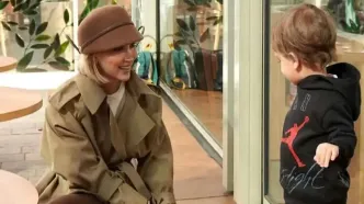 قاب ماندگار مادر و پسر: تصاویر تازه مینا مختاری «همسر بهرام رادان» و جان رادان پربازدید شد!