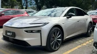 تویوتا bZ7 مدل 2026؛ تویوتا سدان الکتریکی جدید/ تصاویر