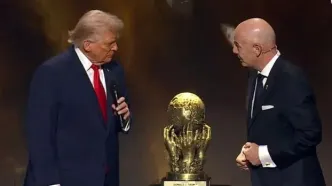 جمله جنجالی میثاقی پس از پخش تصویر ترامپ