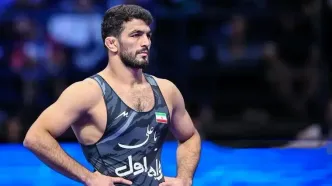 بازگشت حسن یزدانی بعد از ۱۶ ماه/ ازدحام علاقه‌مندان کشتی پشت درهای بسته + ویدئو