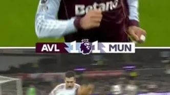 ویدئو: موفقیت بزرگ مورگان راجرز مقابل منچستریونایتد