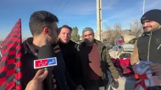 ویدیو| آواز ترکی هواداران تراکتور مقابل میکروفن خبرورزشی!