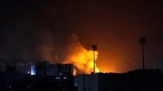 انفجار شدید در شهر مرزی البوکمال