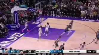 ویدئو: خلاصه بسکتبال یوتا جاز101  -131  اوکلاهاما سیتی تاندر